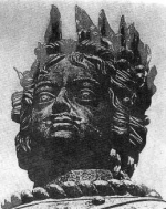 Голова статуи Петра I Растрелли К.