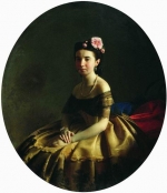 Портрет княгини К.А. Абаза 1863