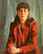 Дама в красном. Бесси Вессель 1946