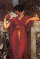 Женщина в классическом платье. Джон Годвард