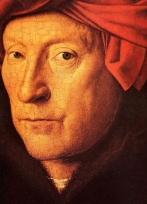 Портрет мужчины в красном тюрбане.Ян ван Эйк 1431