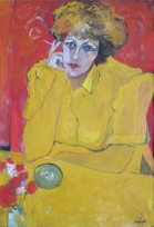 Ольга в желтом 1989