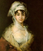 Портрет жены. Ф.Гойя 1796