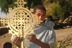 Послушник. Монастырь. эфиопия 2008 г