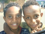 Эфиопские дети. Иосиф с другом Бахардар 2008 г
