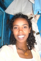 Продавщица. Адис Абеба.2008 г.