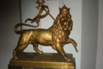 Императорский бронзовый лев. Эфиопия