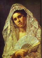 Испанская танцовщица. Мэри Кассат 1873 г.