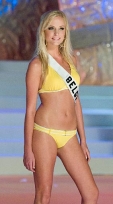 Мисс Бельгия на конкурсе "Мисс Вселенная-2008"