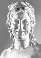 Портрет жены.Скульптор Ж.А.Гудон