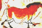 1 Наскальное изображение лошади