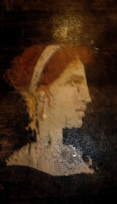 Фреска с изображением девушки Геркуланум III до н.э.