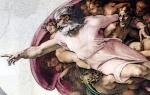 Создатель Микеланджело Буонарроти - Сотворение Адама