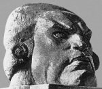 Голова Дантона. Памятник в Москве