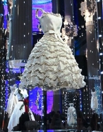 Белое платье Dior
