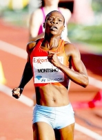 Амантле Монтшо  (Ботсвана) ЧМ 2011 по бегу на 400 м
